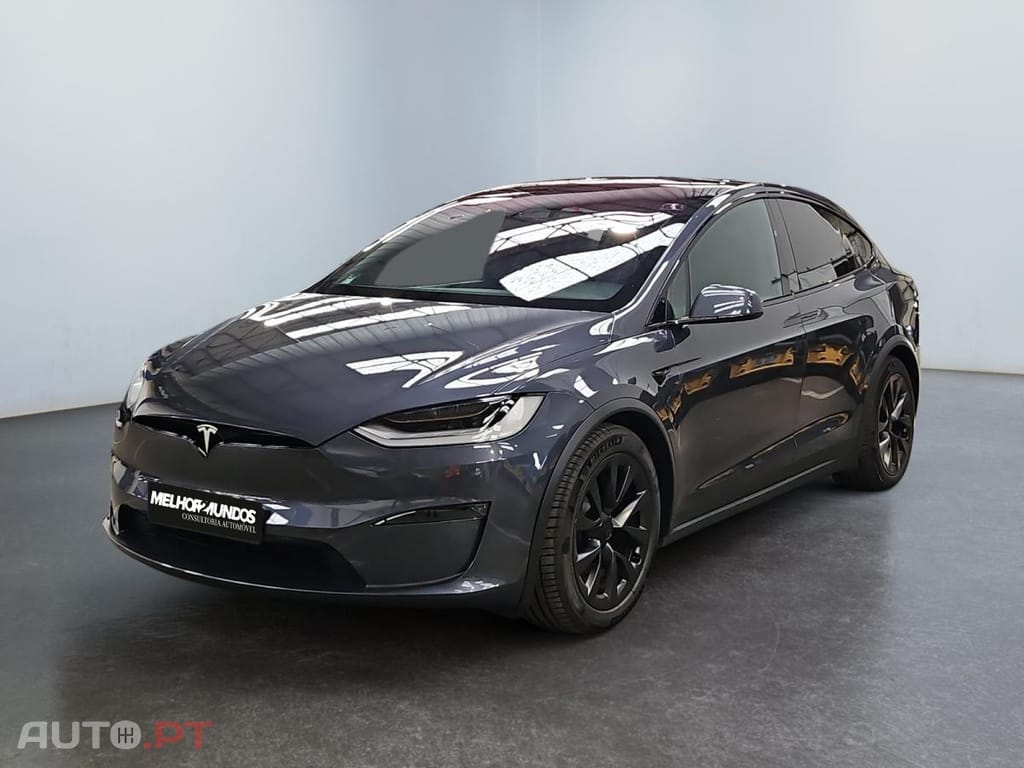 Tesla Model X 100 kWh Dual-Motor Performance Palladium Plaid