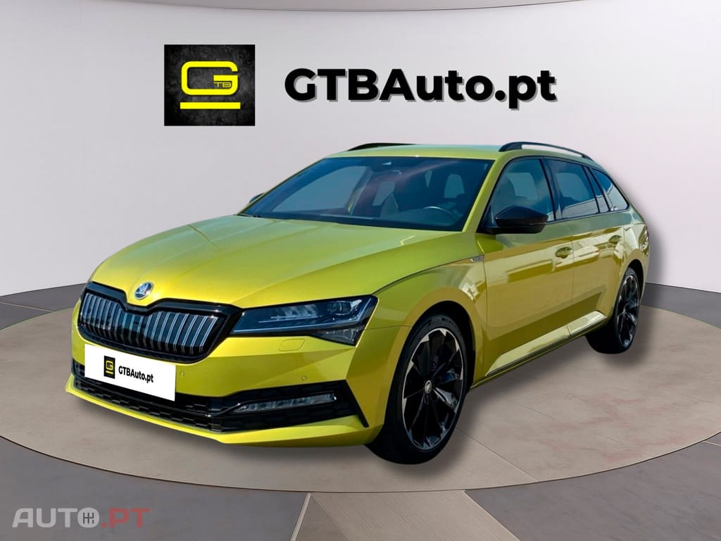 Skoda Superb Break 1.4 TSI iV Sportline +DSG+AHK I.V.A DEDUTIVEL 