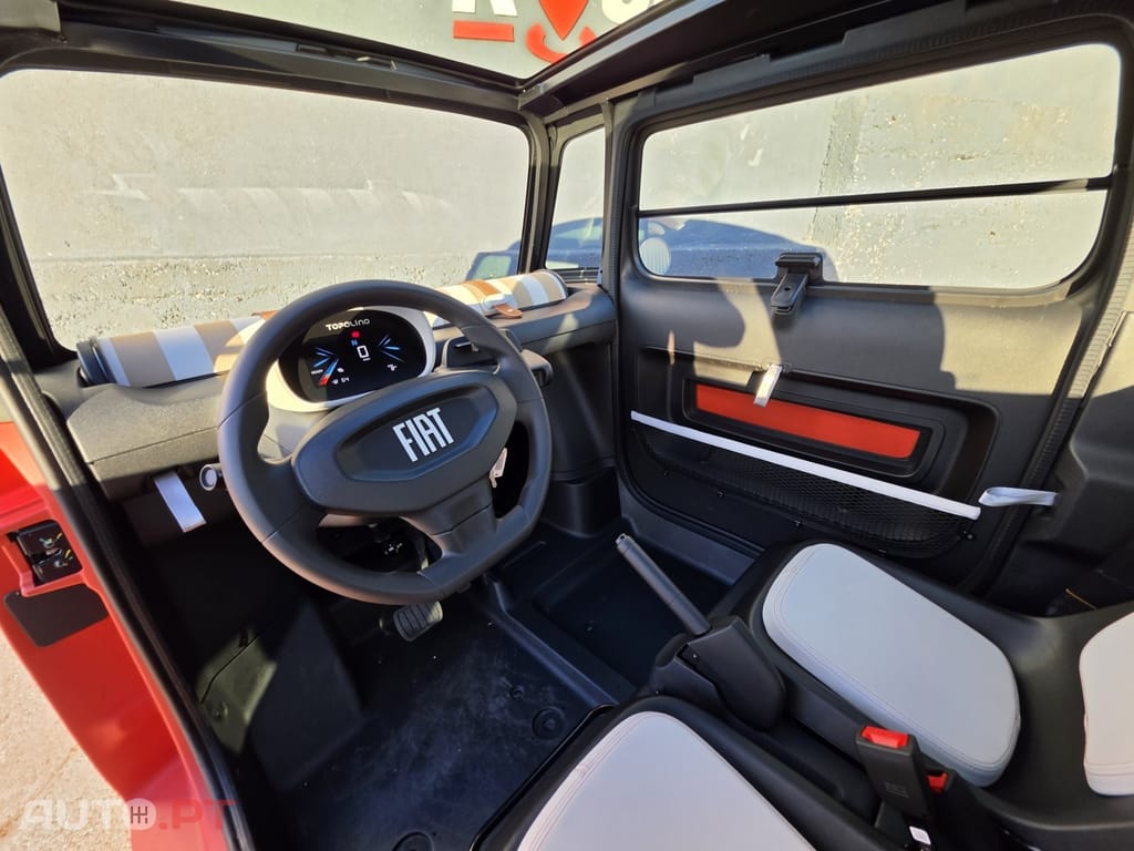 Fiat Topolino Micro Carro TopoLino Corallo - Elétrico