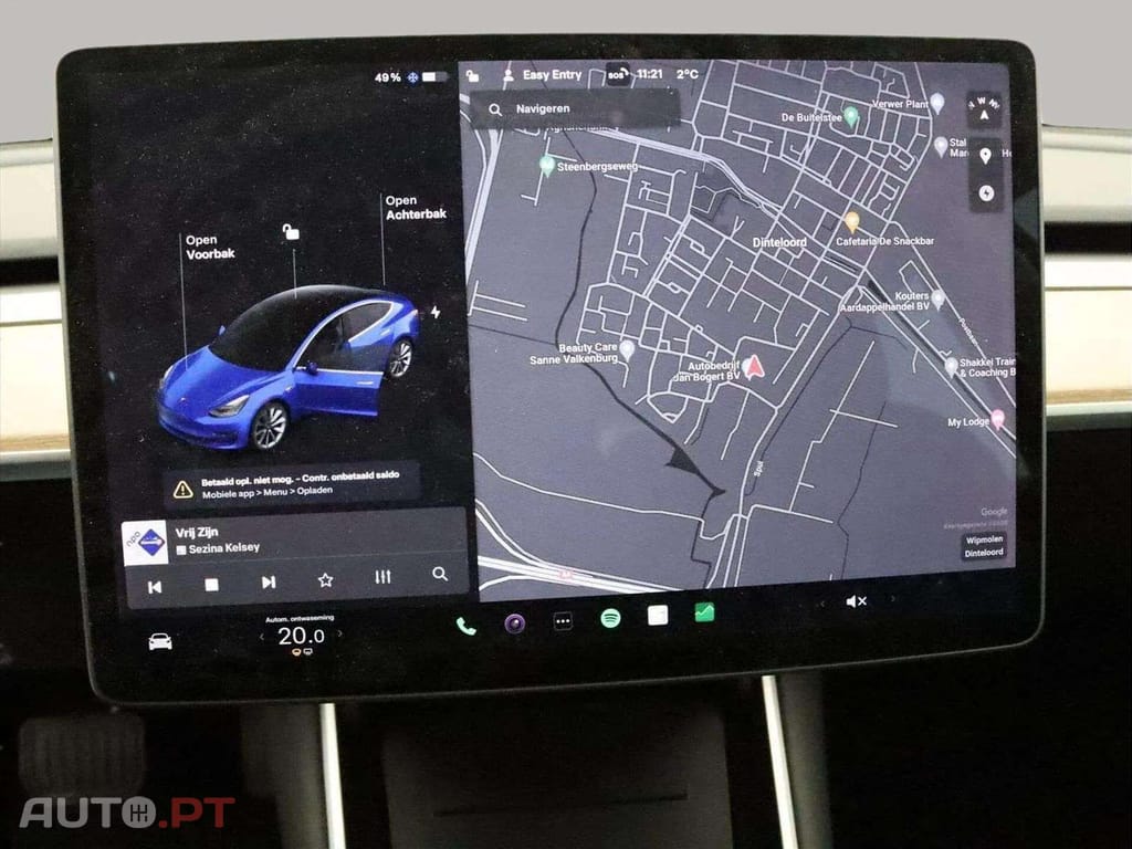 Tesla Model 3 I.V.A DEDUTÍVEL Standard RWD Plus AUTOPILOT