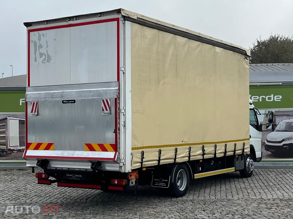 Mitsubishi Canter 7 C 18  TIPO TIR PLATAFORMA