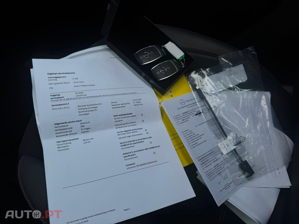 Mercedes-Benz A 180 AMG LINE ECRA FULL LED