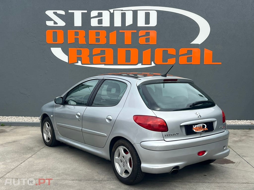 Peugeot 206 1.1 Black & Silver