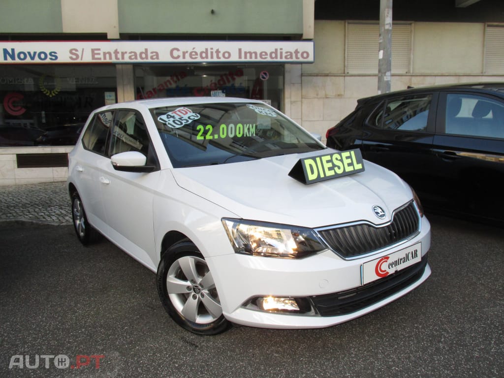 Skoda Fabia Diesel 1.4 TDi 105cv 22.000KM Só 198€/Mês*
