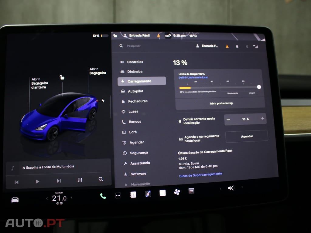 Tesla Model 3 Long Range Tração Integral