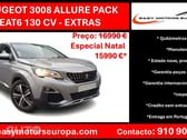 Peugeot 3008 130 cv  ALLURE EAT6 Start & Stop