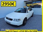 Audi A3 1.9Tdi Sport 90Cv