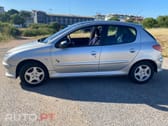 Peugeot 206 black and silver panoramico
