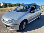 Peugeot 206 black and silver panoramico