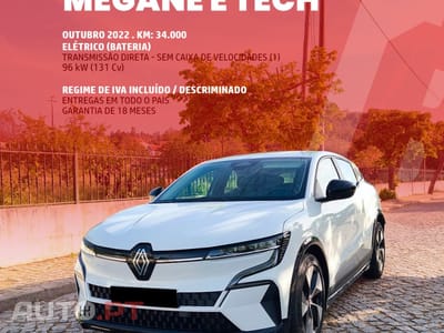 Renault Mégane E-Tech EV40 130hp boost charge Techno