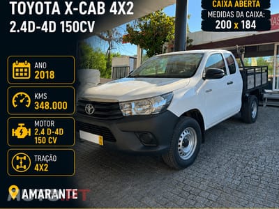 Toyota Hilux X-CAB 4x2  2.4D-4D 150cv
