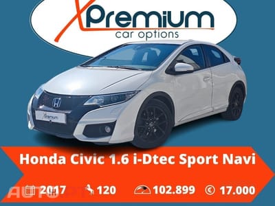 Honda Civic 1.6 i-DTEC Sport Connect Navi