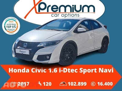 Honda Civic 1.6 i-DTEC Sport Connect Navi