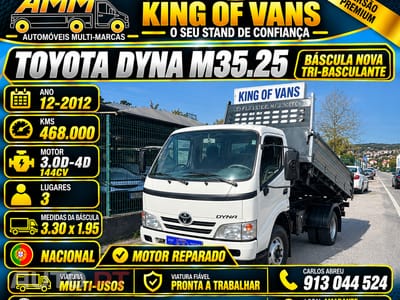 Toyota Dyna M35.25 Báscula nova