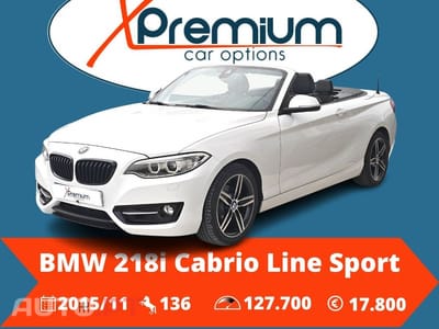 BMW 218 i Cabrio Line Sport