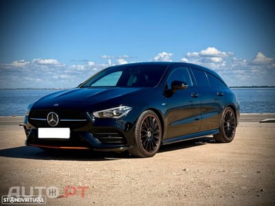 Mercedes-Benz CLA 200 shooting Brake AMG Line Aut. Orange edition