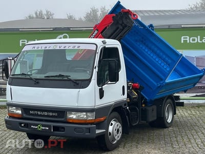 Mitsubishi Canter GRUA COM COMANDO + BASCULA