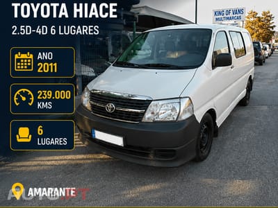 Toyota HiAce 2.5D-4D 6Lugares