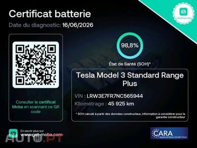 Tesla Model 3 Standard Range Plus RWD