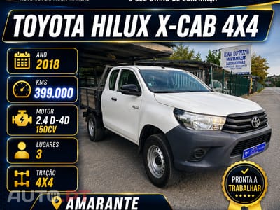 Toyota Hilux X-Cab 4x4 2.4D-4D 150cv