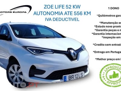 Renault Zoe (c/bateria) 52kwh LIFE