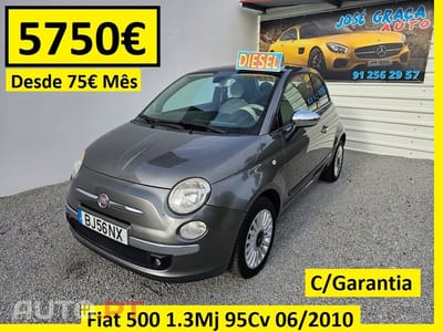 Fiat 500 1.3 Multijet 16V DPF Black Jack